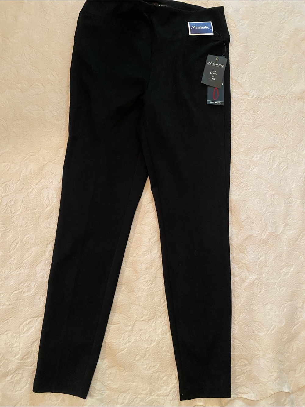Zac & Rachel Women’s Black Dress Pants - Classic Slim Trousers